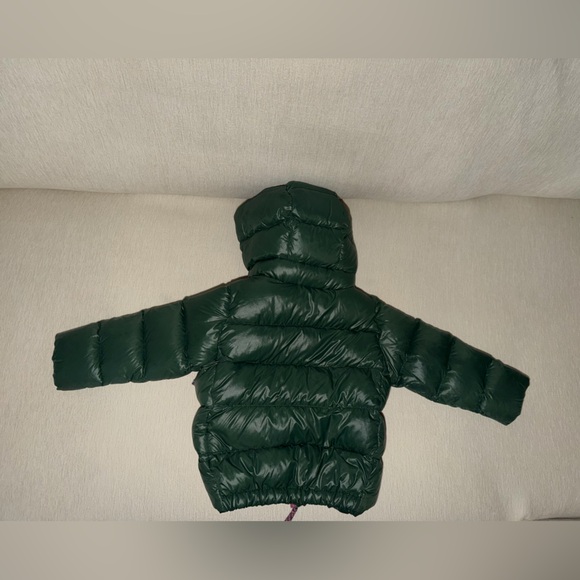 Patagonia Kids Puffer Jacket - Green and Purple - Picture 2 of 4